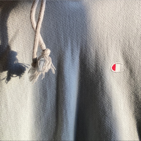 Champion light mint green reverse weave hoodie XS - Picture 3 of 7